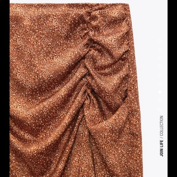 Zara midi printed skirt - Picture 5 of 7